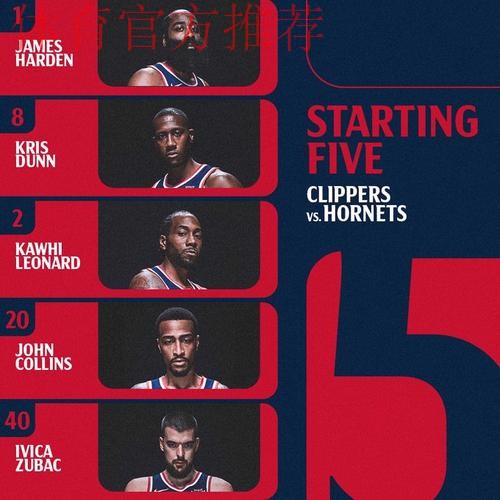 快船今日首发:哈登、邓恩、伦纳德、科林斯、祖巴茨 快船今日首发:哈登、邓恩、伦纳德、科林斯、祖巴茨